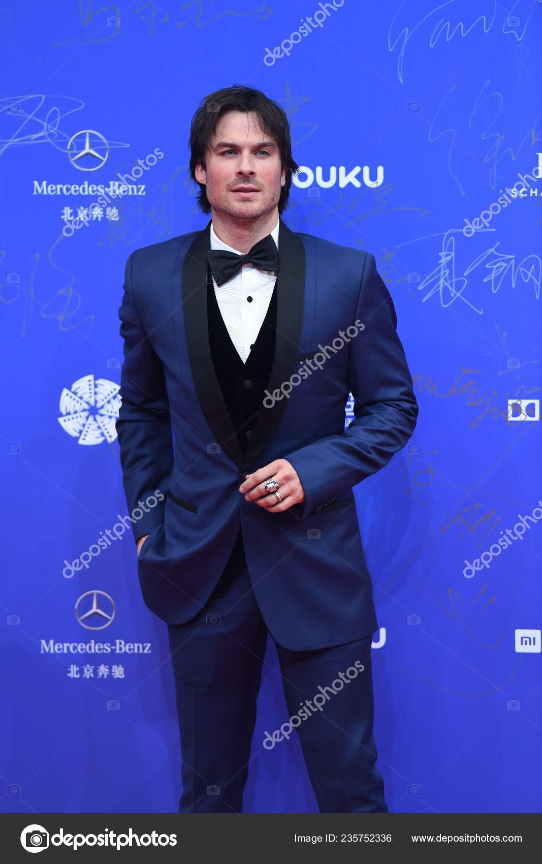 Actor Estadounidense Ian Somerhalder Llega Alfombra Roja Para Ceremonia  Apertura — Foto editorial de stock #235752336 ©ChinaImages, image size:1067x1700