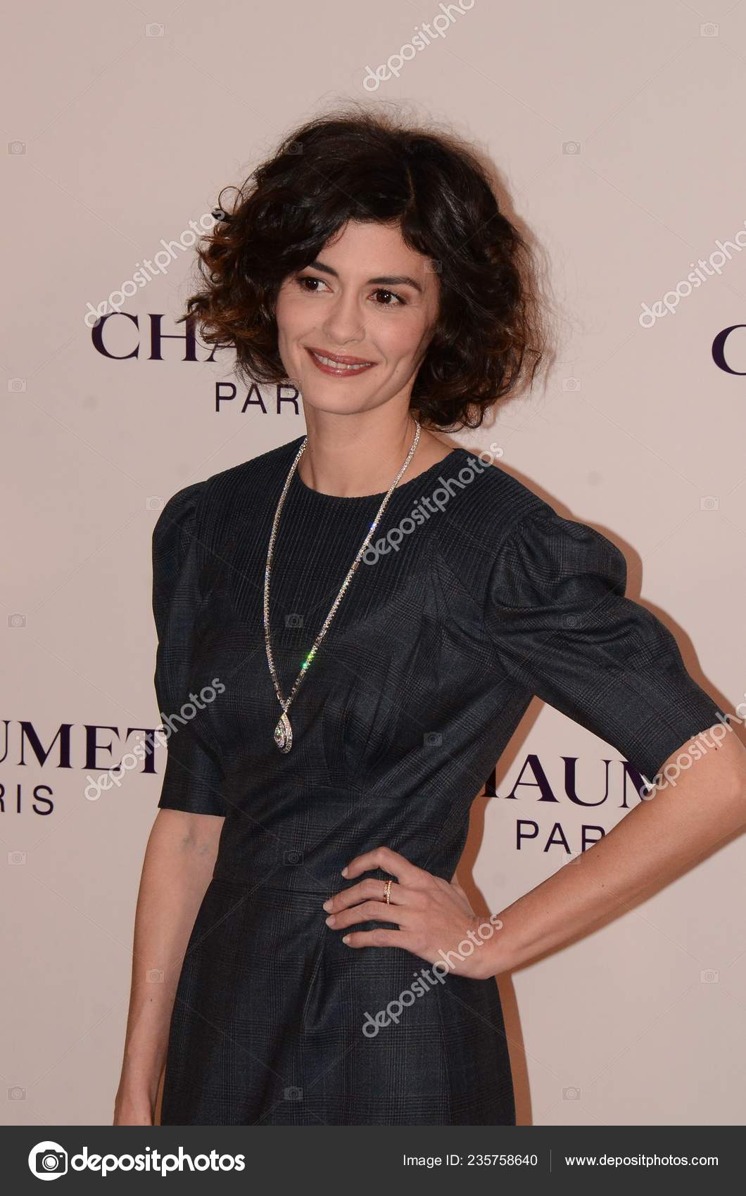French Actress Audrey Tautou Attends Promotional Event French