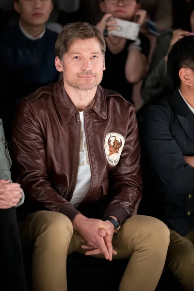 Danish Actor Nikolaj Coster Waldau Attends Fashion Show Club 2017 — Stock Photo, Image