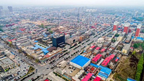 Vista Geral Condado Rongcheng Uma Parte Nova Zona Económica Especial — Fotografia de Stock