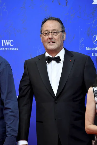 Fransız Aktör Jean Reno Ayrıca Tiantan Ödülü Uluslararası Jüri Üyesi — Stok fotoğraf