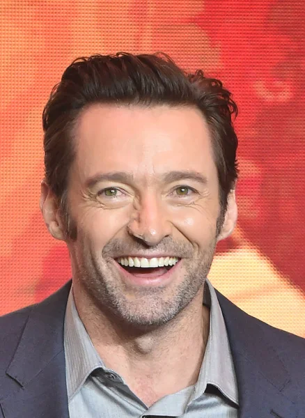 Australian Actor Hugh Jackman Attends Press Conference Promote His First — Stock Photo, Image