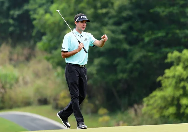 Bubba Watson Egyesült Államok Képen Első Fordulóban 2017 Shenzhen Nemzetközi — Stock Fotó