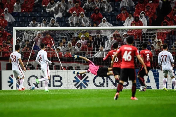 Rafael Silva Japán Urawa Red Diamonds Második Jobbra Pontszámok Cél — Stock Fotó