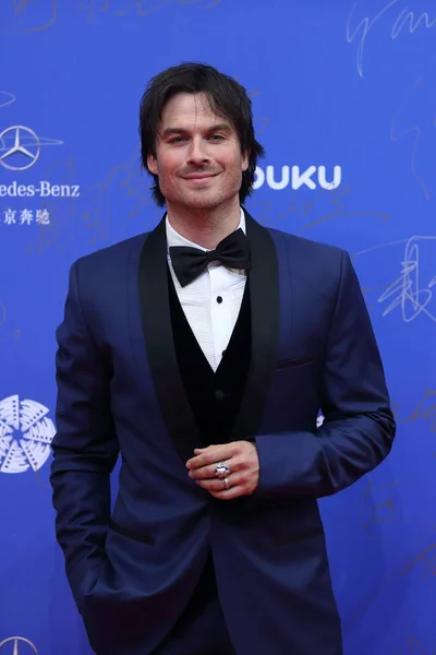 Amerikaans Acteur Ian Somerhalder Arriveert Rode Loper Voor Openingsceremonie Van — Stockfoto