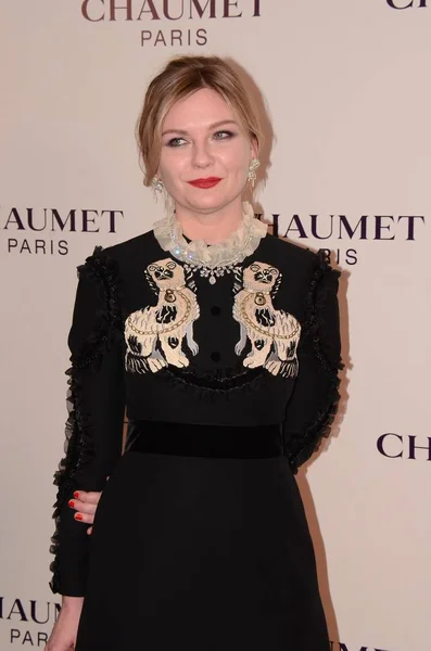 Actriz Estadounidense Kirsten Dunst Asiste Evento Promocional Joyería Francesa Marca —  Fotos de Stock