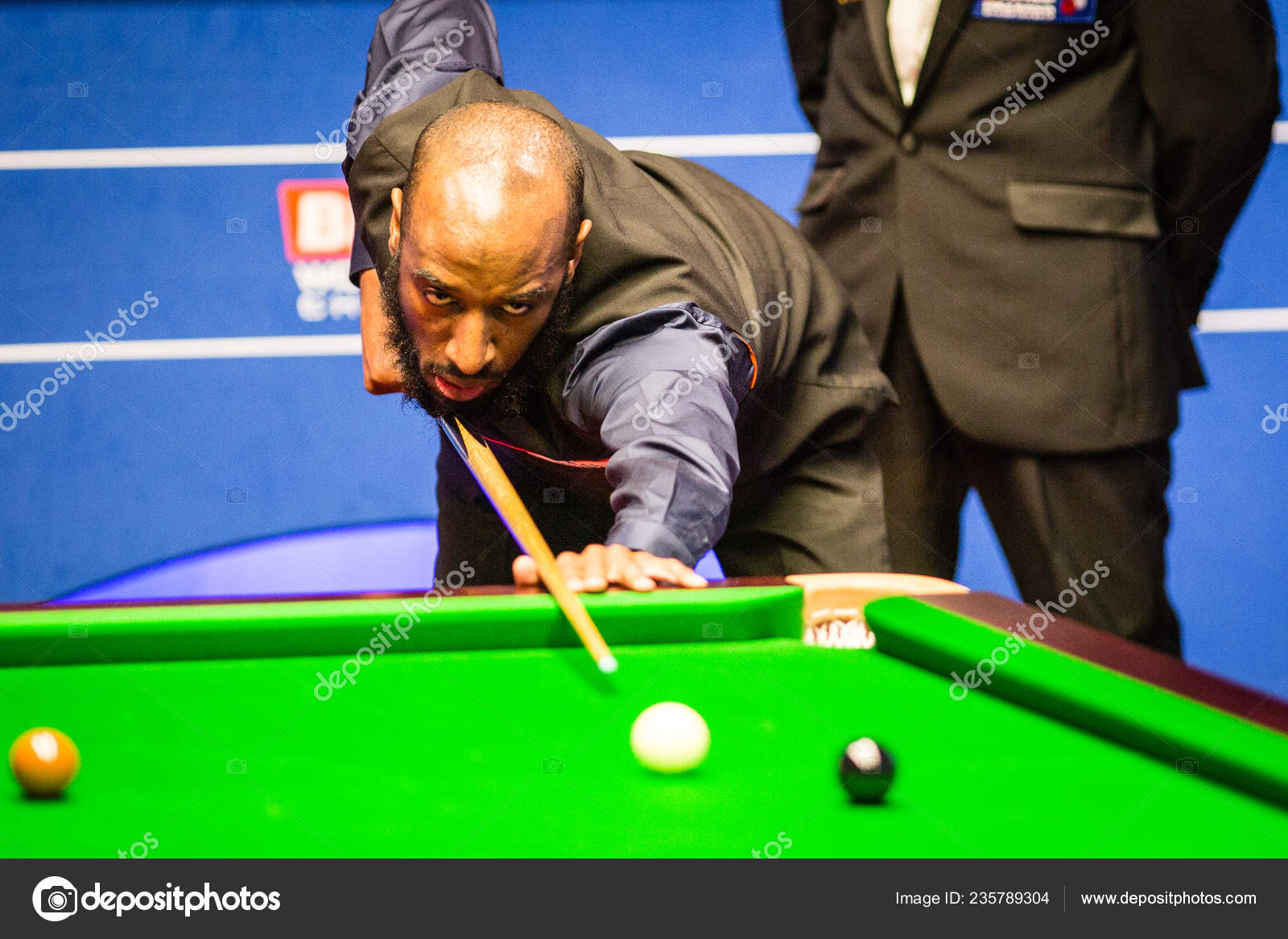 Rory Mcleod England Plays Shot Judd Trump England First Match