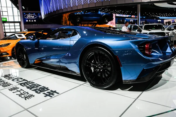 Supercarro Ford Está Exibição Durante 17Th Shanghai International Automobile Industry — Fotografia de Stock