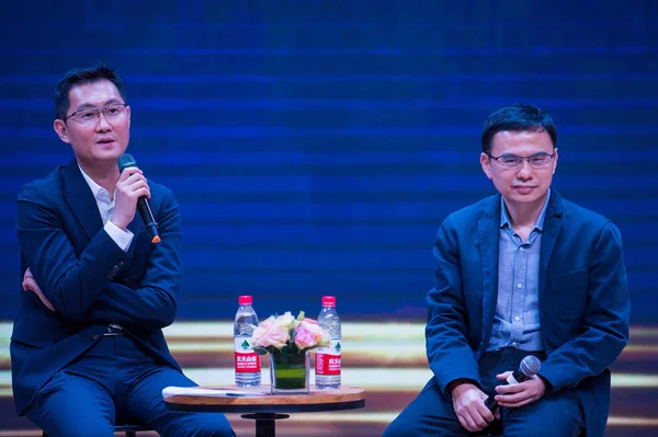 Чэнь Идан Chen Yidan Соучредитель Tencent Holdings Ltd Пони Хуатенг — стоковое фото