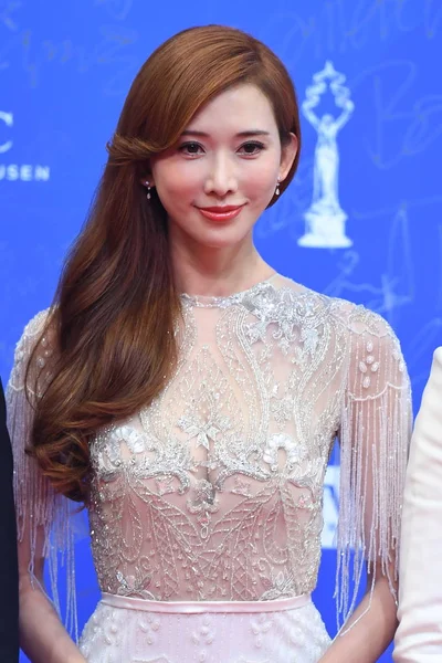 Taiwanese Model Actress Lin Chi Ling Arrives Red Carpet Opening — Stock Photo, Image