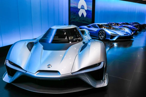 Carro Nextev Eve Concept Está Exibição Durante 17Th Shanghai International — Fotografia de Stock