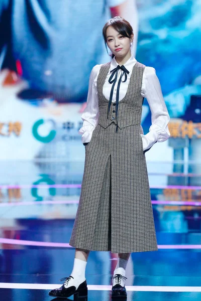 Chinese Zangeres Actrice Victoria Lied Nummer Qian Van Zuid Koreaanse — Stockfoto