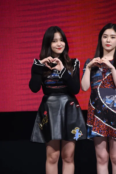 Yeri South Korean Girl Group Red Velvet Left Attends Fan — Stock Photo, Image