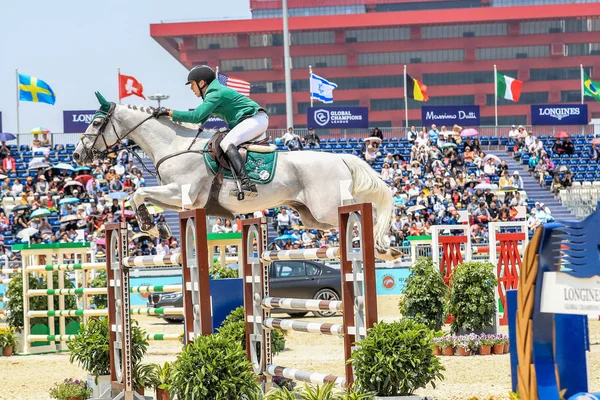 Abdullah Sharbatly Arábia Saudita Compete Tabela Contra Relógio Durante Grande — Fotografia de Stock