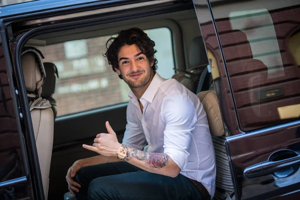 Brazilian Soccer Player Alexandre Pato Just Pato Tianjin Quanjian Smiles — Stock Photo, Image