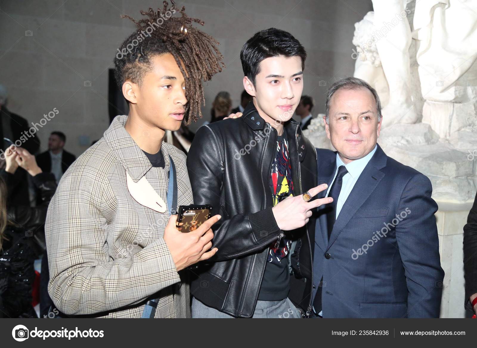 Jaden Smith Attending Louis Vuitton Womenswear Editorial Stock Photo -  Stock Image