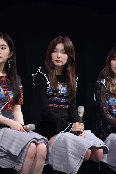 Seulgi Korei Południowej Dziewczyna Grupa Red Velvet Centrum Uczestniczy Spotkanie — Zdjęcie stockowe