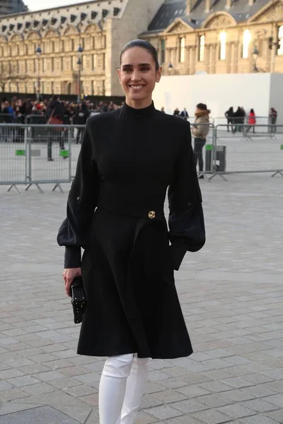 Atriz Americana Jennifer Connelly Participa Desfile Moda Louis Vuitton Durante — Fotografia de Stock