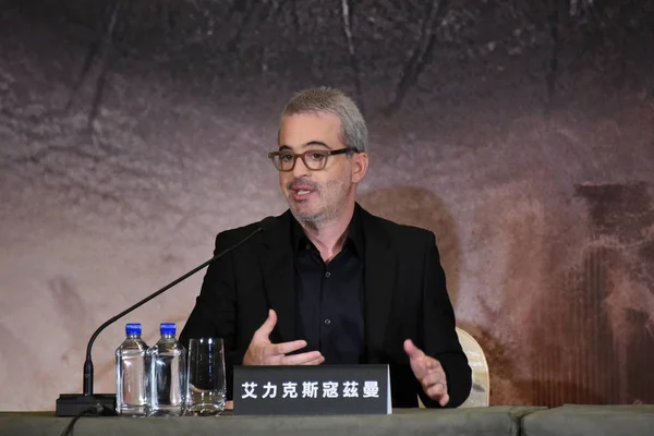 Der Amerikanische Filmregisseur Alex Kurtzman Nimmt Einer Pressekonferenz Teil Den — Stockfoto