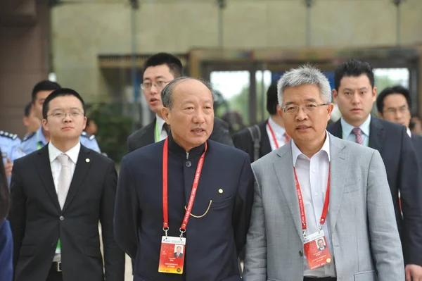 Chen Feng Center Voorzitter Oprichter Van Chinese Zakelijke Conglomeraat Hna — Stockfoto