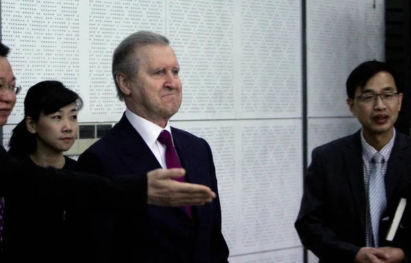 William Cohen Eski Abd Savunma Bakanı Tianjin Çin Mart 2017 — Stok fotoğraf