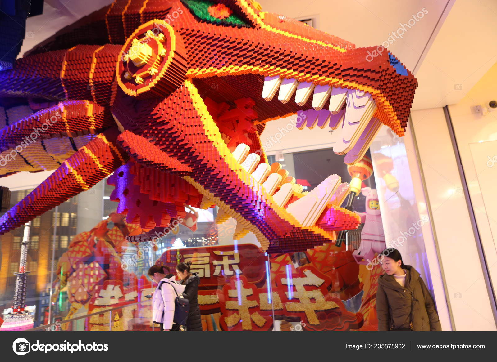 chinese dragon lego
