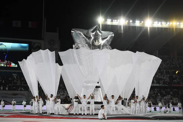 스포츠 스타디움에서 에미리트 2019 2019 Afc 아시안 개막식의 — 스톡 사진