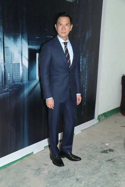 Acteur Hong Kong Nick Cheung Fai Pose Lors Une Activité — Photo