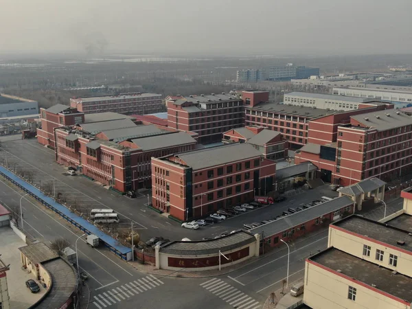 Vista Base Industrial Medicina Natural Quanjian Tianjin Empresa Saúde Tianjin — Fotografia de Stock