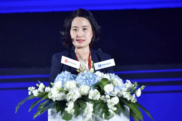 Han Lei Chef Redaktör För Kinas Dagliga Webbplats Deltar 2019 — Stockfoto