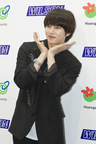 Singer Actor Kim Hee Chul Better Known Mononym Heechul South — Stock Photo, Image