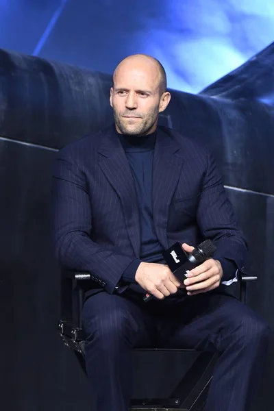 English Actor Jason Statham Attends Premiere Event His New Movie — Stock Photo, Image