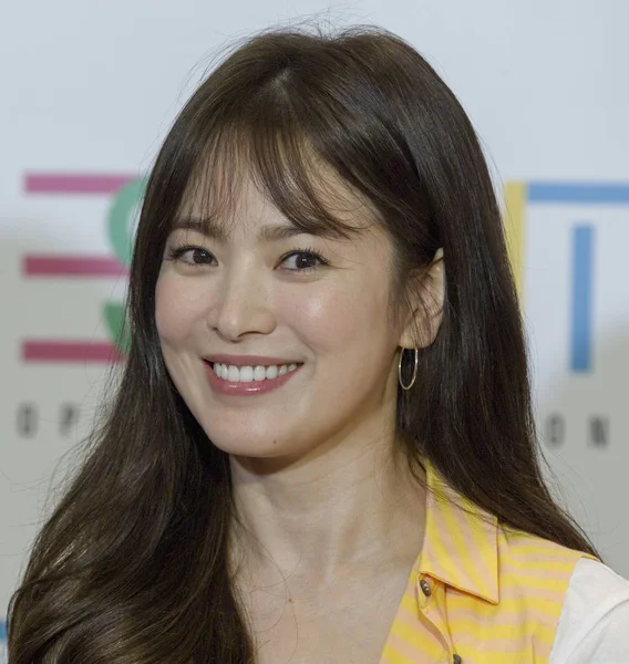 Południowokoreańska Aktorka Song Hye Kyo Uczęszcza Noc Otwarcia Strony Dla — Zdjęcie stockowe