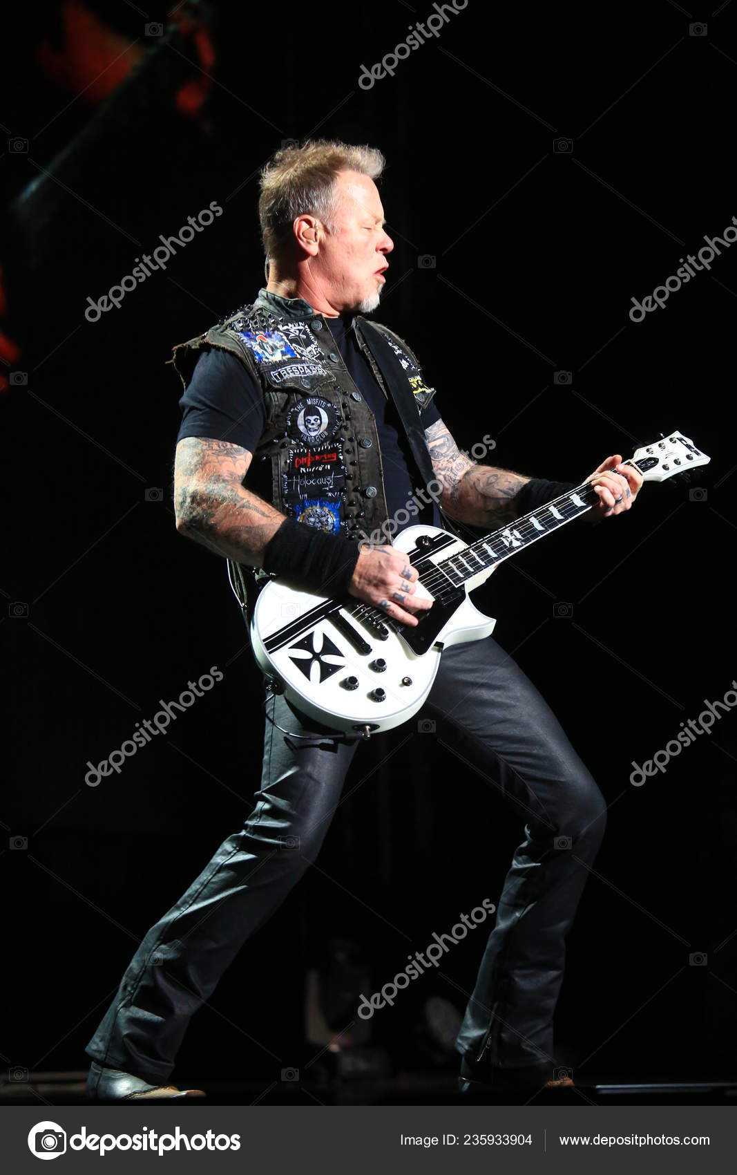 James Hetfield Member American Heavy Metal Band Metallica Performs Concert  – Stock Editorial Photo © ChinaImages #235933904