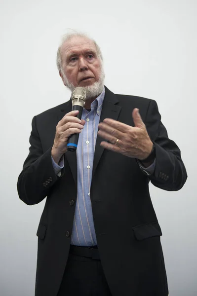 Editor Editor Irlandés Kevin Kelly Habla Evento Promocional Para Nuevo — Foto de Stock