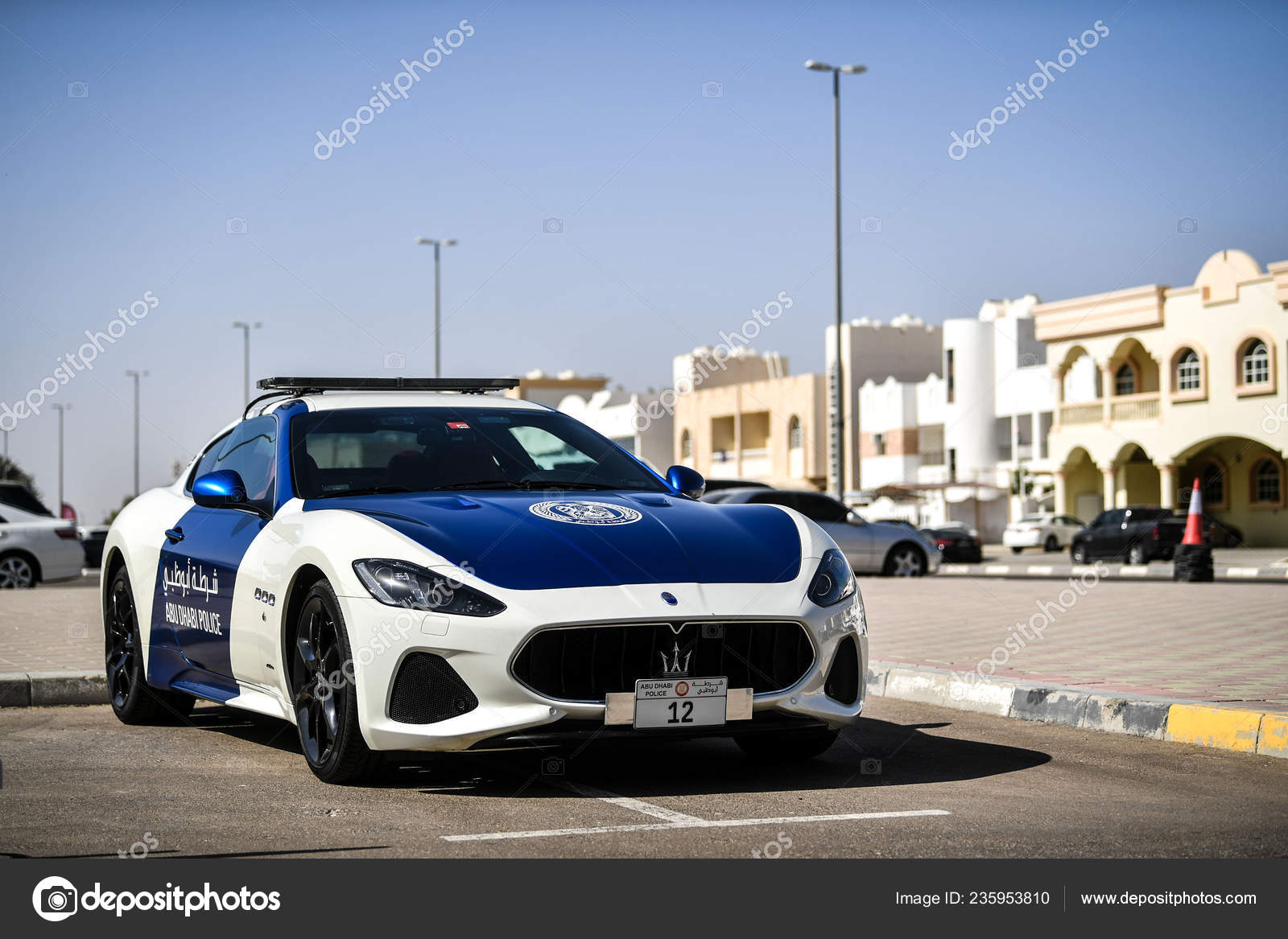 Police Car Maserati Patrols Ahead Afc Asian Cup Group Match – Stock  Editorial Photo © ChinaImages #235953810