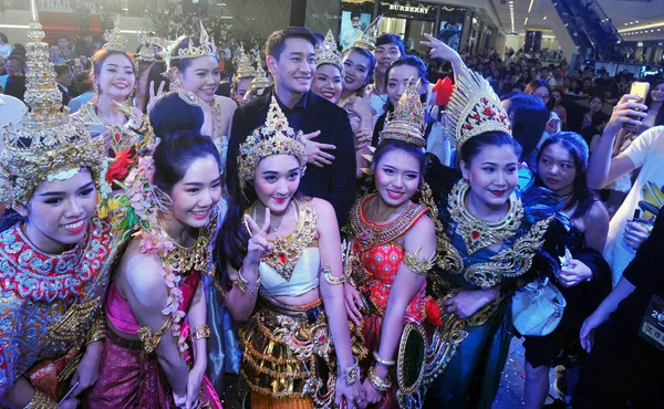 Thaise Acteur Nawat Kulrattanarak Center Beter Bekend Onder Zijn Artiestennaam — Stockfoto