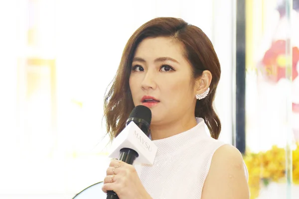 Selina Jen Chia Hsuan Tayvanlı Kız Grubunun Bir Promosyon Olayı — Stok fotoğraf