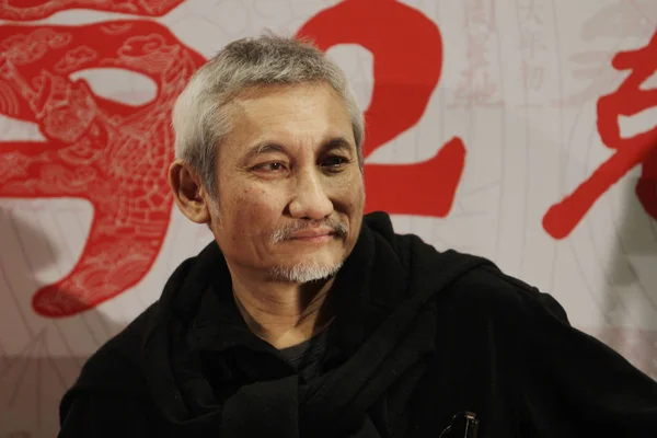 Hong Kong Director Tsui Hark Attends Promotional Event New Movie — Stock Photo, Image