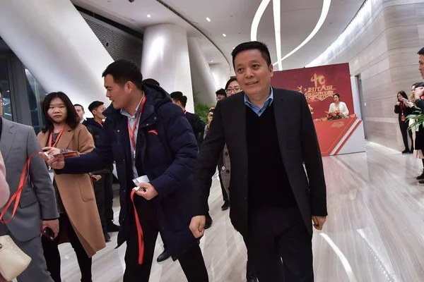 Han Jingang Ordförande För Kina Gezhouba Fastigheter Sköter Den 20Th — Stockfoto