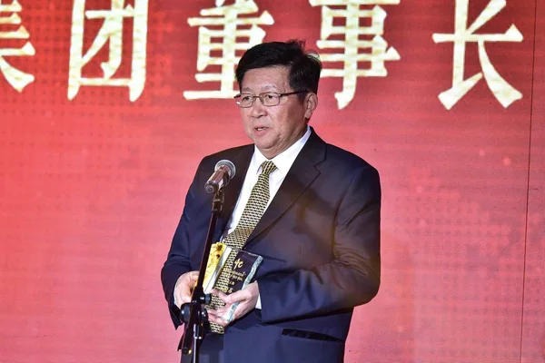 Zhang Shiwen Presidente China National Real Estate Development Group Corporation — Fotografia de Stock
