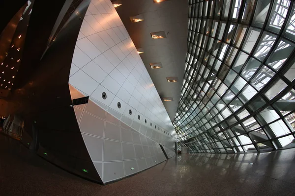 Interior View Van Dalian International Conference Center Voor Komende World — Stockfoto