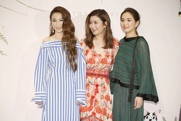 Taiwan Out Van Links Hebe Selina Ella Van Taiwanese Meisjes — Stockfoto