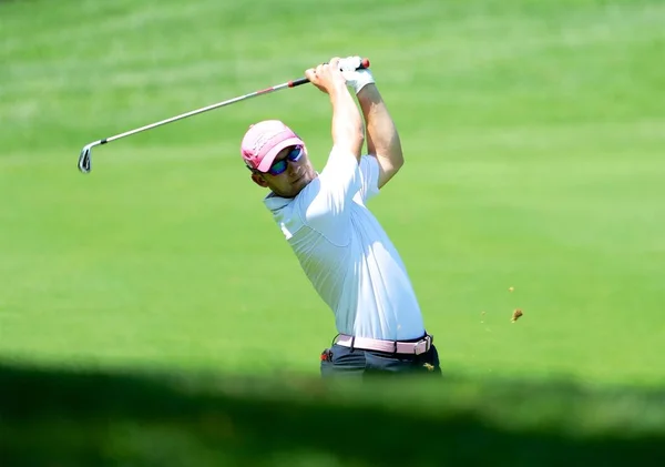 Bryden Macpherson Austrália Joga Sucesso Rodada Final Torneio Golfe Fragrant — Fotografia de Stock