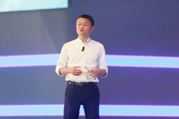 Jack Oder Yun Vorsitzender Des Chinesischen Commerce Giganten Alibaba Group — Stockfoto