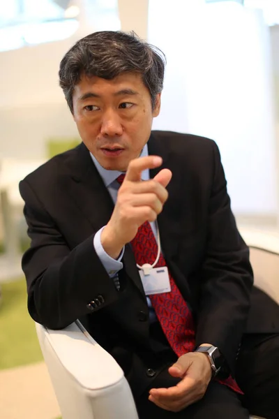 David Daokui Mansfield Freeman Profesorem Ekonomie Ředitelem Centra Pro Čínu — Stock fotografie