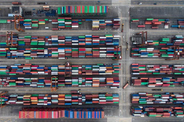 Containers Haven Van Shenzhen Zuid China Guangzhou Province Februari 2017 — Stockfoto