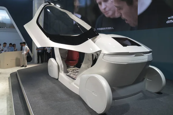 Una Concept Car Guida Autonoma Inmotion Del National Electric Vehicle — Foto Stock