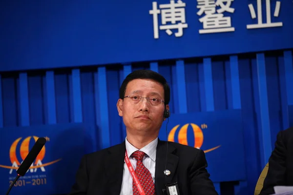 File Wang Yincheng Entonces Presidente Picc Property Casualty Ltd Asiste —  Fotos de Stock