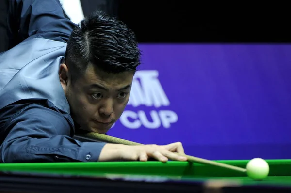 Liang Wenbo China Joga Uma Partida Para Irlanda Uma Partida — Fotografia de Stock